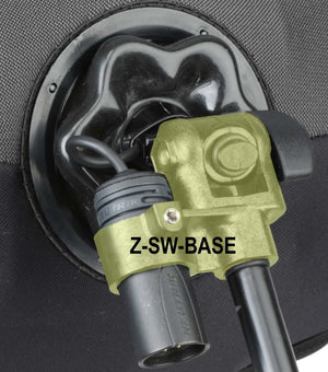 Cinela Albert windshield for three Schoeps CCM set (ORTF + center, XY)