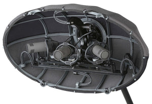Cinela Albert windshield for 3 x Sennheiser MKH8000 pair (ORTF + center, XY)