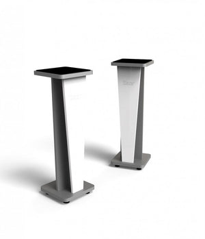 Zaor Croce Stand 36 - White Gloss Grey (pair)