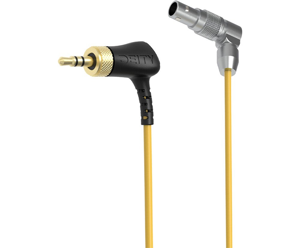 Deity Microphones C13 Locking 3.5mm to 5 Pin Lemo (Right Angle) Cable
