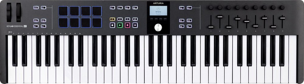 Arturia KeyLab Essential 61 MK3 Black