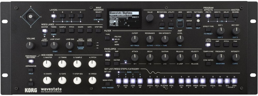 Korg Wavestate Module Digital Wave Sequencing Synthesizer