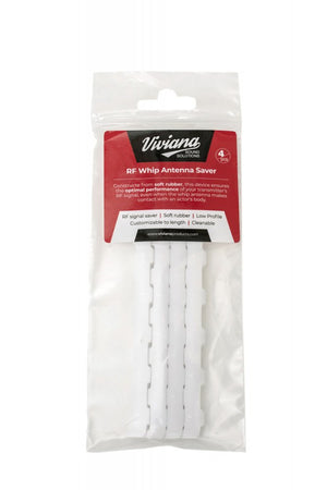 Viviana Straps RF Whip Antenna Saver (Pack of 4 units, White)