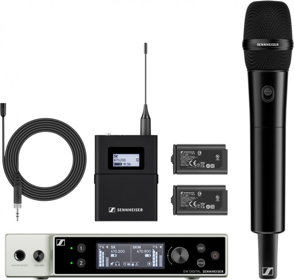 Sennheiser EW-DX MKE 2/835-S SET (V5-7: 941.700- 951.800 & 953.050 - 956.050 & 956.650-959.650 MHz)
