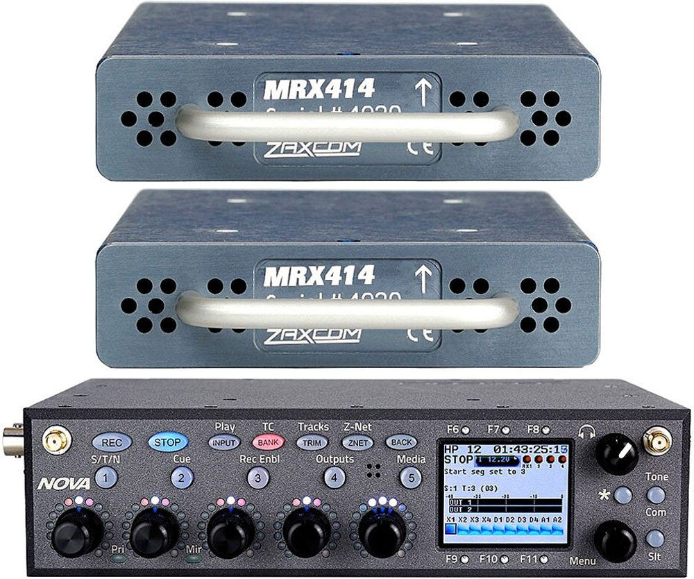 Zaxcom 1 x Nova 2 with 2 x MRX414 Bundle