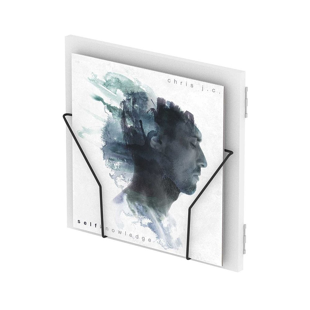 Glorious Record Box Display Door - White