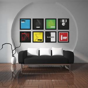 Glorious Vinyl Frame Set 12" - Black