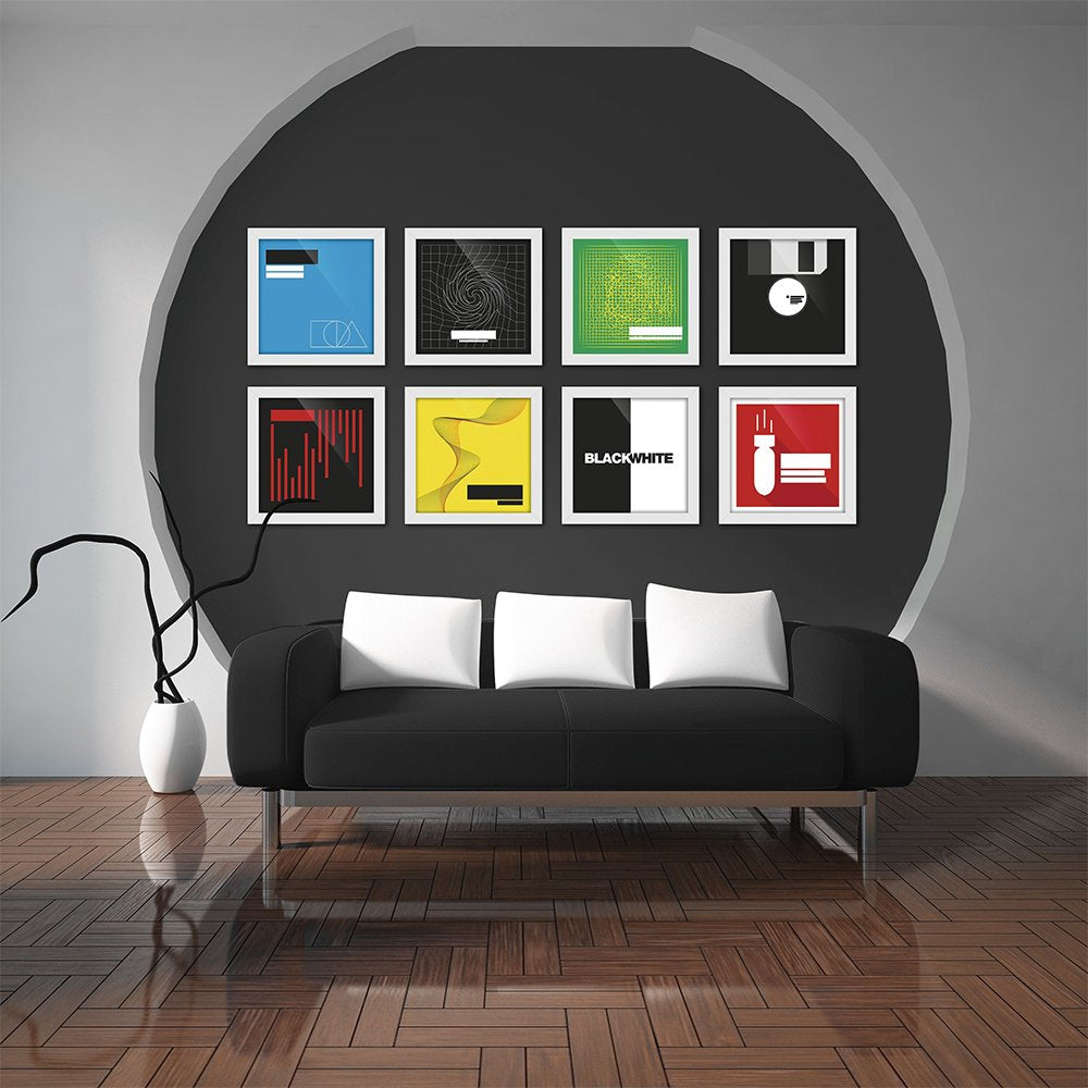 Glorious Vinyl Frame Set 12" - White