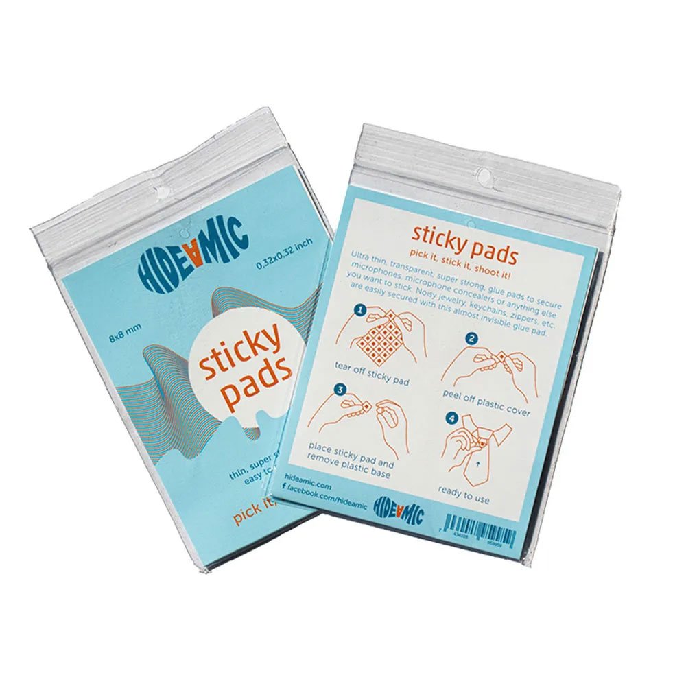 Hide-a-mic Sticky Pads (40 units)