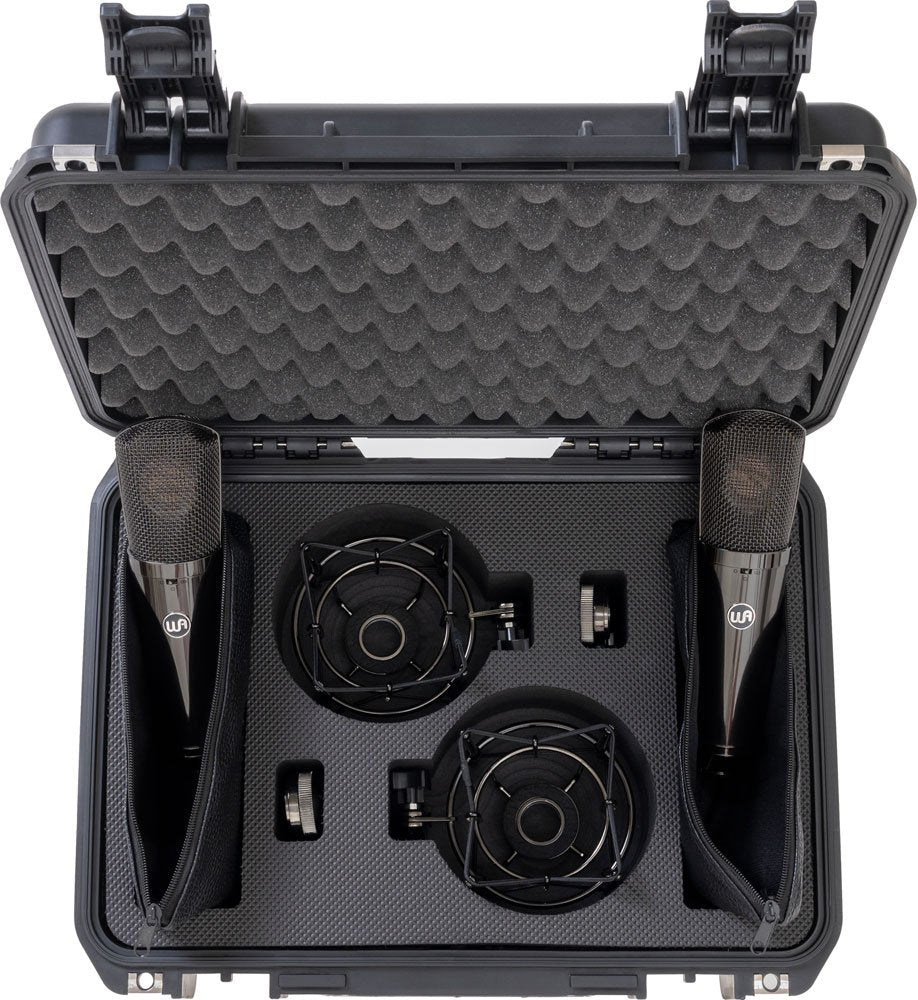 Warm Audio WA-87 Stereo Pair - Limited Edition Titanium