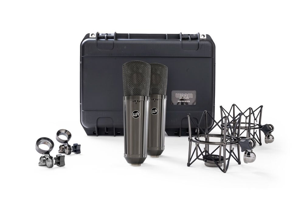 Warm Audio WA-87 Stereo Pair - Limited Edition Titanium