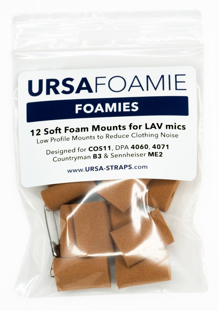 Ursa Straps Foamies - 12 Pack (Brown)