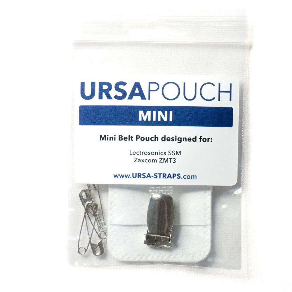 Ursa Straps Belt Pouch - Mini (White)