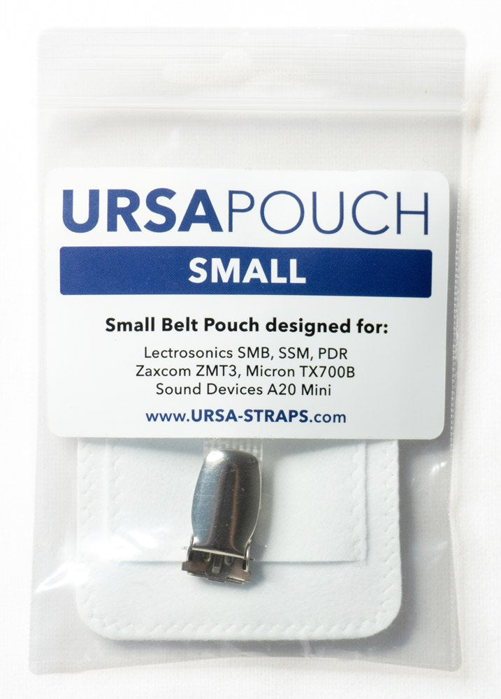 Ursa Straps Belt Pouch - Small (White)