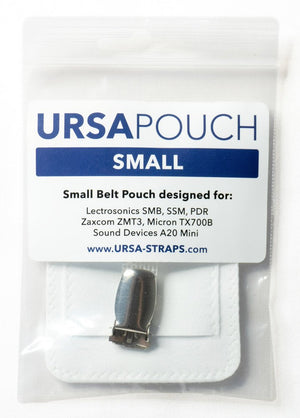 Ursa Straps Belt Pouch - Small (White)
