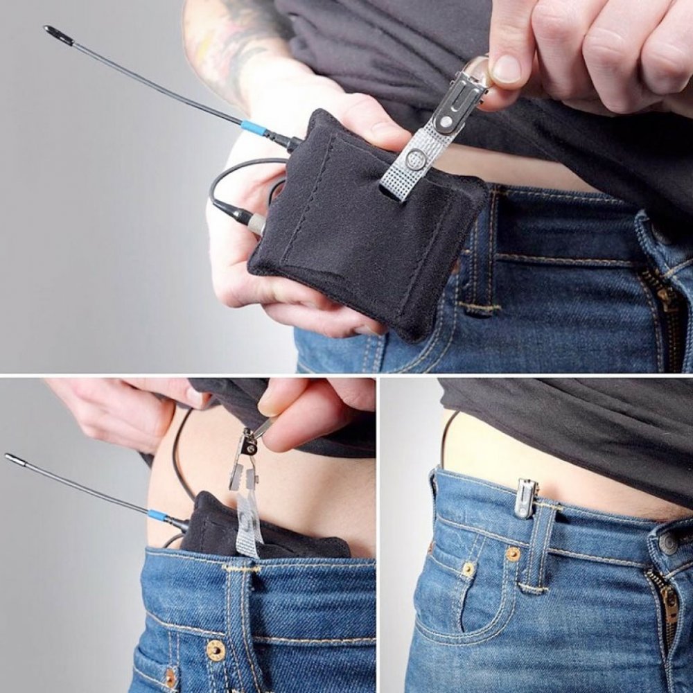 Ursa Straps Belt Pouch - XL (Black, Q5X playerMic)