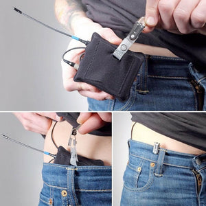 Ursa Straps Belt Pouch - XL (Black, Q5X playerMic)