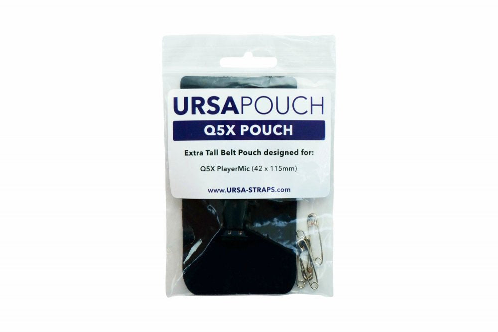 Ursa Straps Belt Pouch - XL (Black, Q5X playerMic)