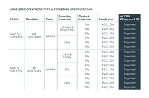 Angelbird AV PRO CFexpress A SE 330 GB