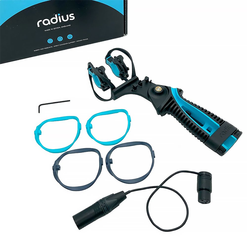 Radius RAD-3 Mic Shock Mount w/Pistol Grip & Cable