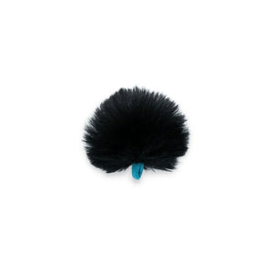 Radius Puffer Urchin Lavalier Fur Windshield  Foam Core Single Black