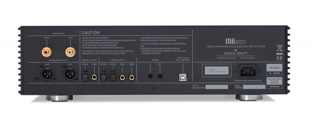 Musical Fidelity M6 SCD Black