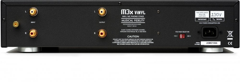 Musical Fidelity M3X VYNL Black