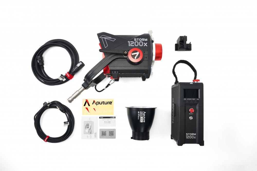 Aputure Storm 1200x with Wide Reflector