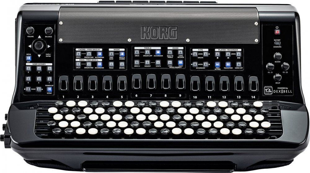 Korg FISA Suprema Digital Accordion - Buttons