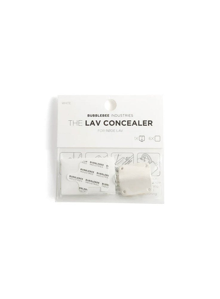 Bubblebee Industries The Lav Concealer for RODE LAV II (Single, White)