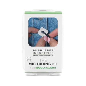 Bubblebee Industries The Mic Hiding Kit for RØDE Lavalier II, White