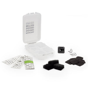 Bubblebee Industries The Mic Hiding Kit for RØDE Lavalier II, Black