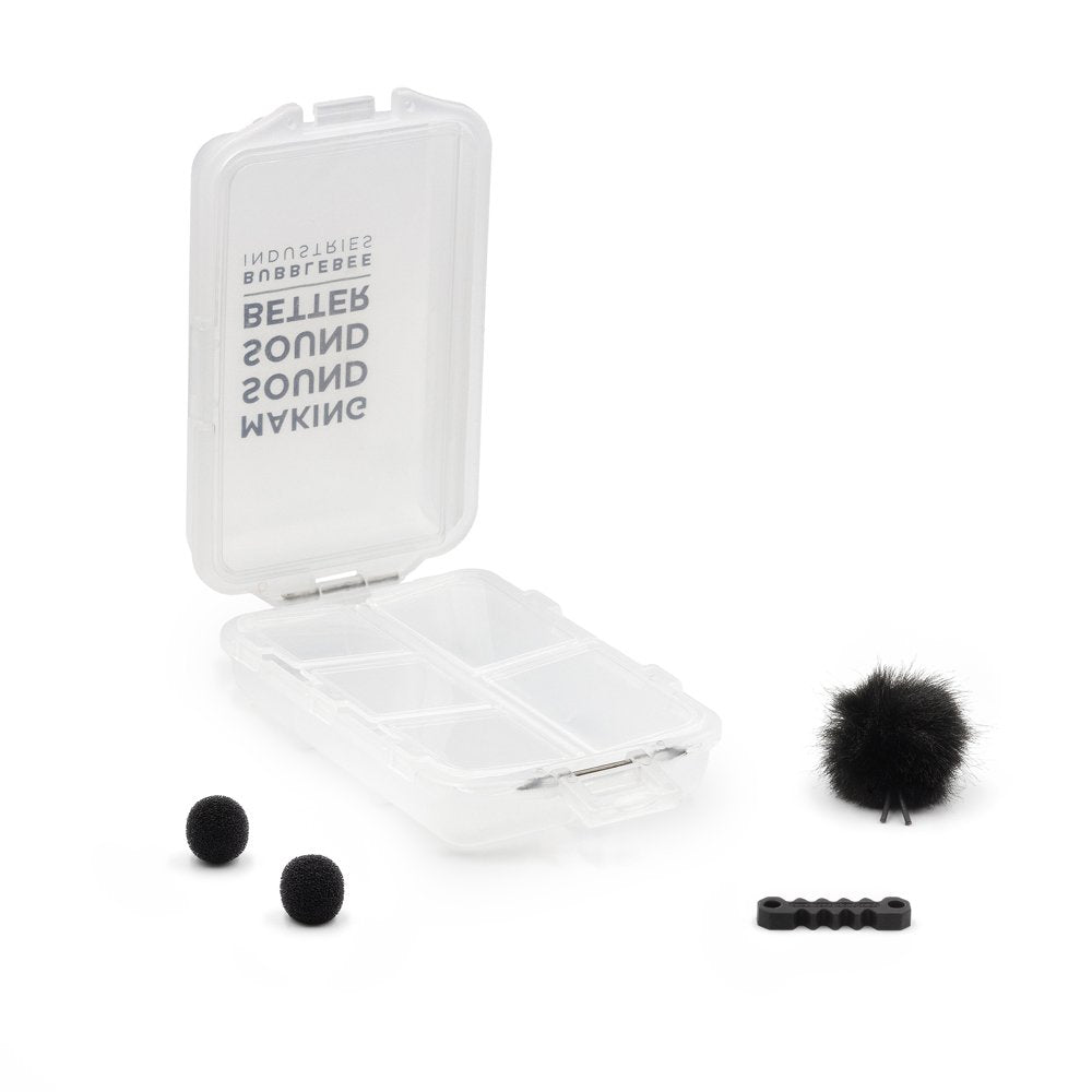 Bubblebee Industries The Outdoor Mic Kit for Deity W.Lav Pro, Black
