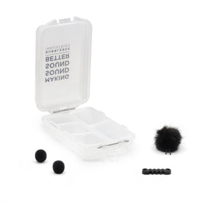 Bubblebee Industries The Outdoor Mic Kit for Deity W.Lav Pro, Black