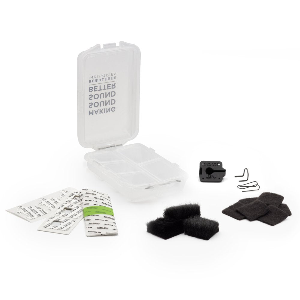 Bubblebee Industries The Mic Hiding Kit for Sony ECM-V1, Black