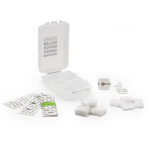 Bubblebee Industries The Mic Hiding Kit for Sony ECM-V1, White