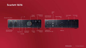Focusrite Scarlett 18i16 4th Gen