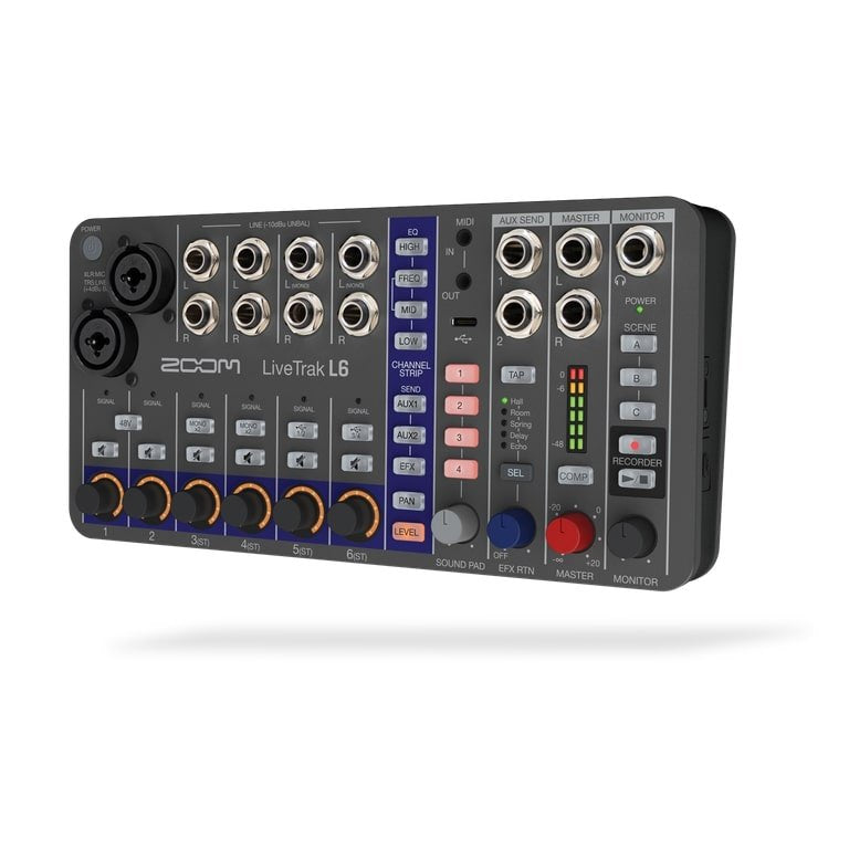 Zoom LiveTrak L-6
