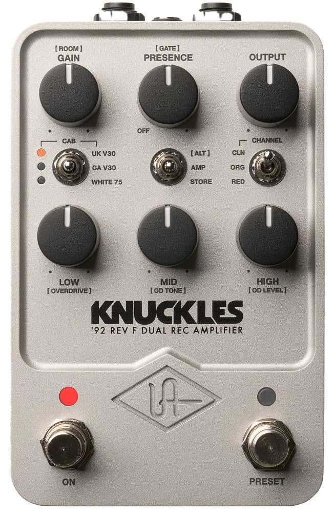 Universal Audio UAFX Knuckles '92 Rev F Dual Rec Amplifier