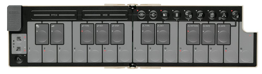 Korg nanoKEY Fold - Sand Beige