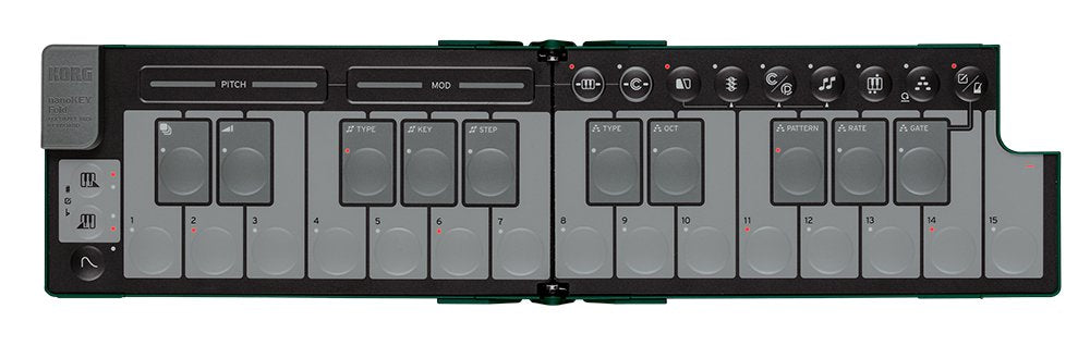 Korg nanoKEY Fold - Alpine Green