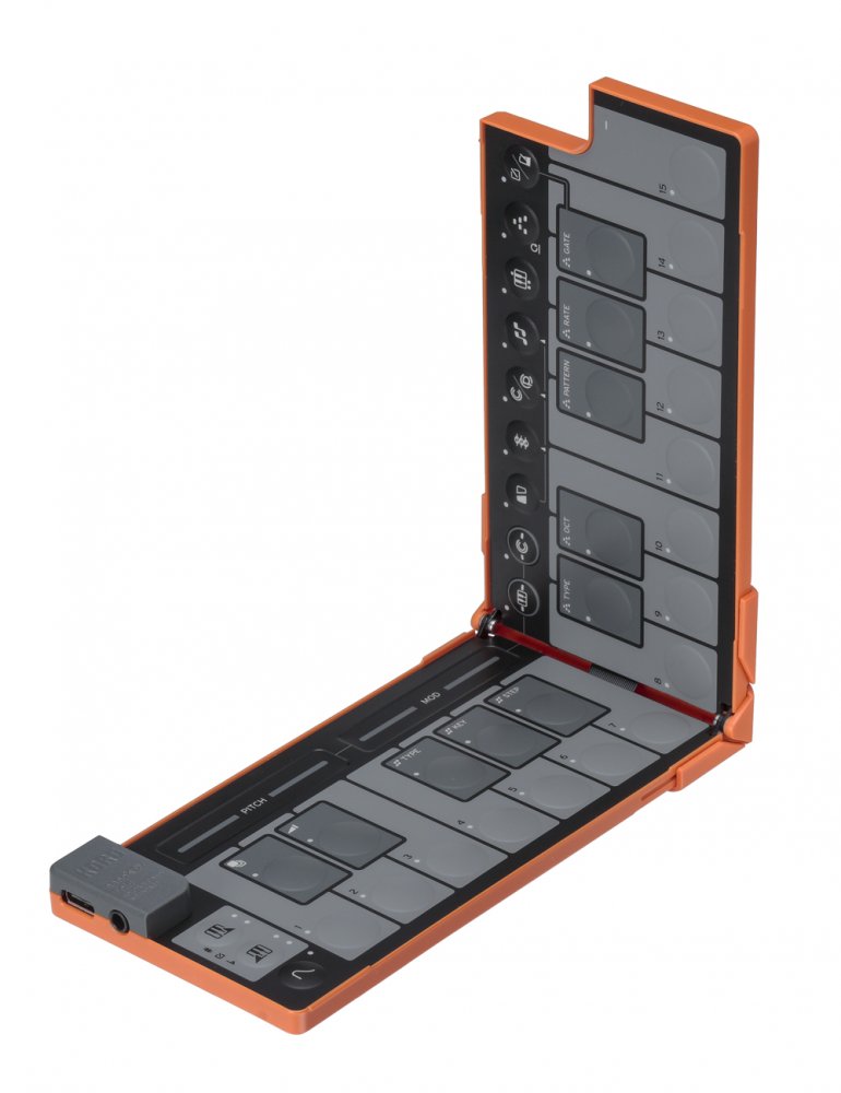 Korg nanoKEY Fold - Lava Orange