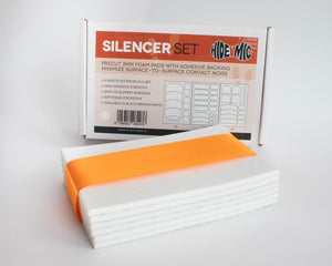 Hide-a-mic Hide-a-mic Silencer Set (2x3 sheets, White)