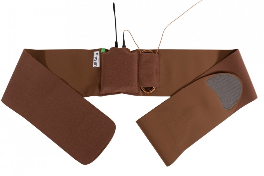Ursa Straps Waist belt - Medium w/ Small Pouch (Caramel)