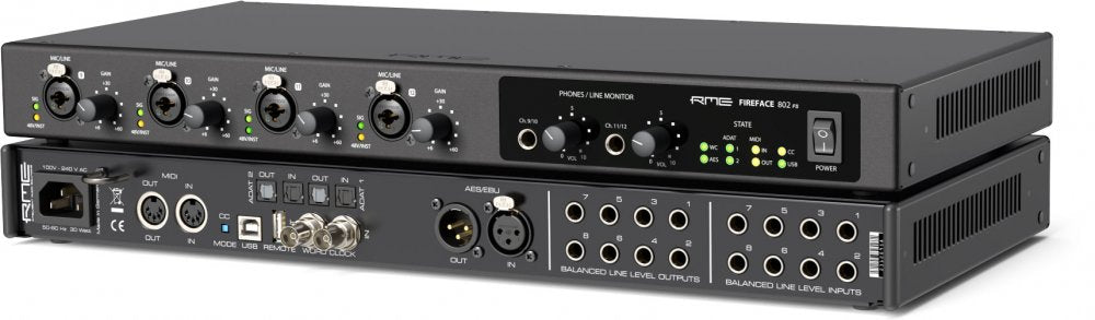 RME Fireface 802 FS - Black Anniversary Edition