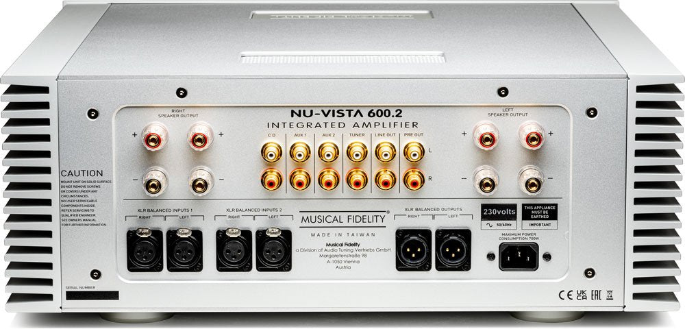 Musical Fidelity Nu-Vista 600.2 Silver