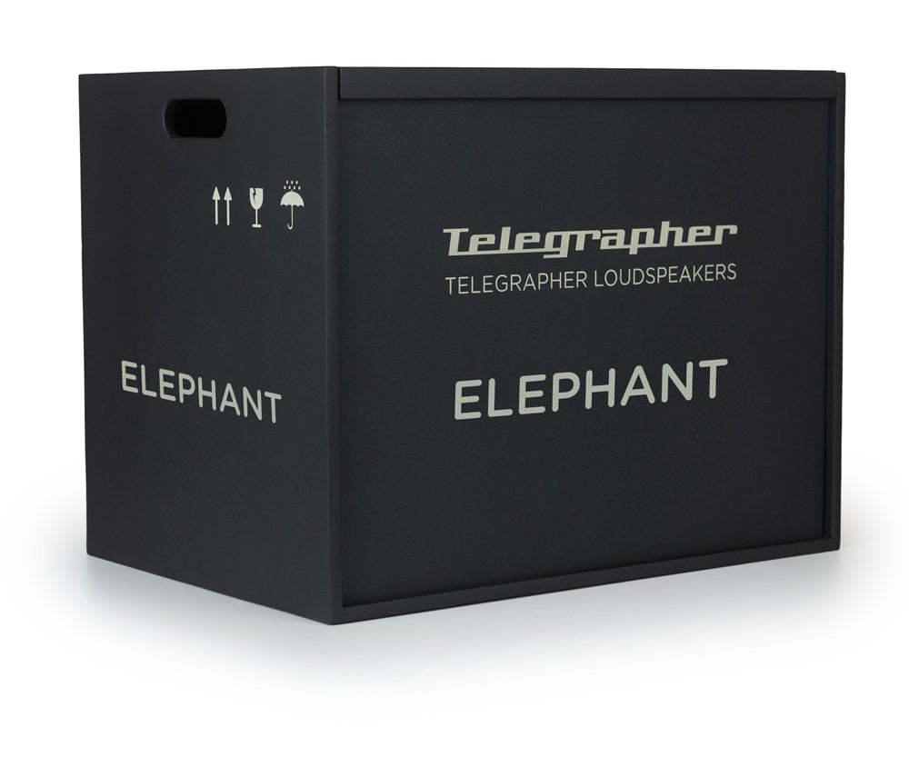 Telegrapher ELEPHANT (Crow Black)