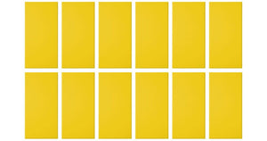 Primacoustic EcoScapes Wall Panels 1'x2', citrus