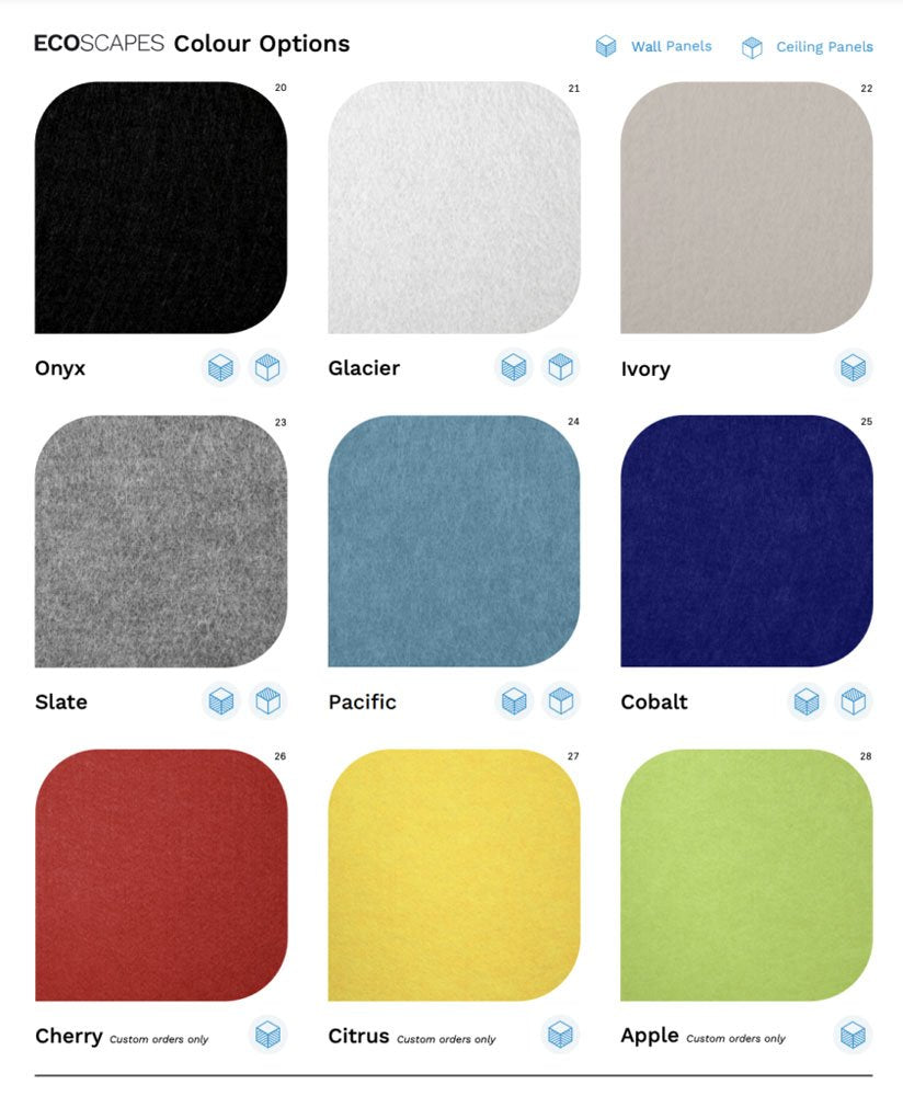 Primacoustic EcoScapes Wall Panels 4'x8', apple