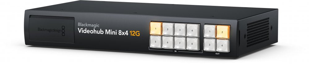 Blackmagic Design Videohub Mini 12G Router, 2/3U rack
